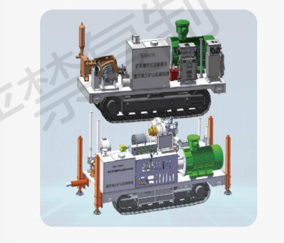 ZYWL-12000DS/ZYWL-12500DS 煤礦用雙履帶式全液壓定向鉆機